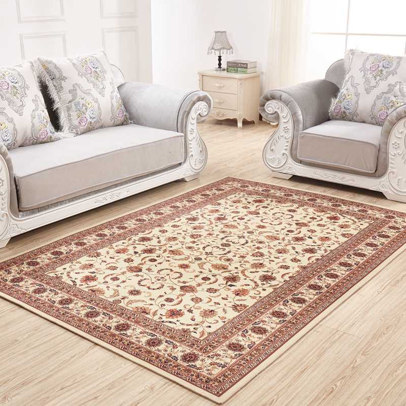 時尚歐式簡約現代長方型臥室滿鋪地毯客廳茶幾沙發大地毯床邊毯