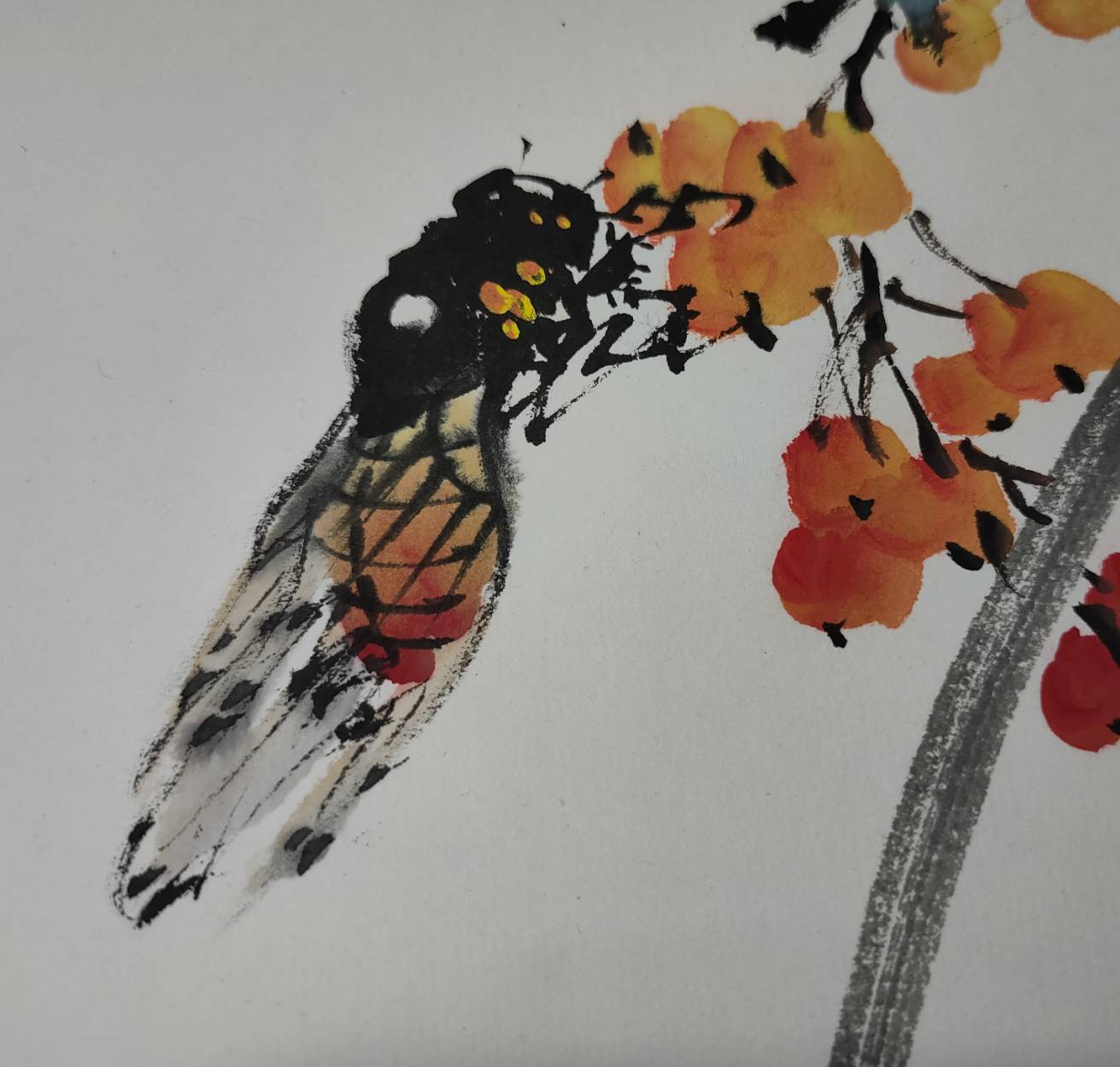 紙本花鳥冊頁 唐云花鸟册页十开选四设色纸本收藏资讯|艺术家|书画家|书画名人