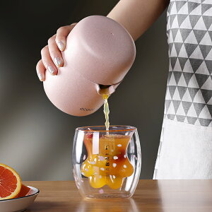 砸汁料機手動榨精機榨菜汁機榨汁機 柳橙杯熱銷榜簡易小型便攜式
