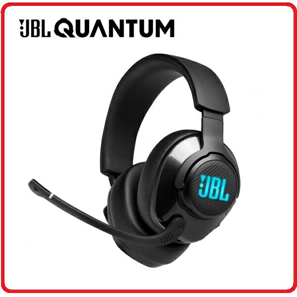 【2023.11限量促銷】JBL Quantum 400 RGB 環繞音效 USB 電競耳機麥克風