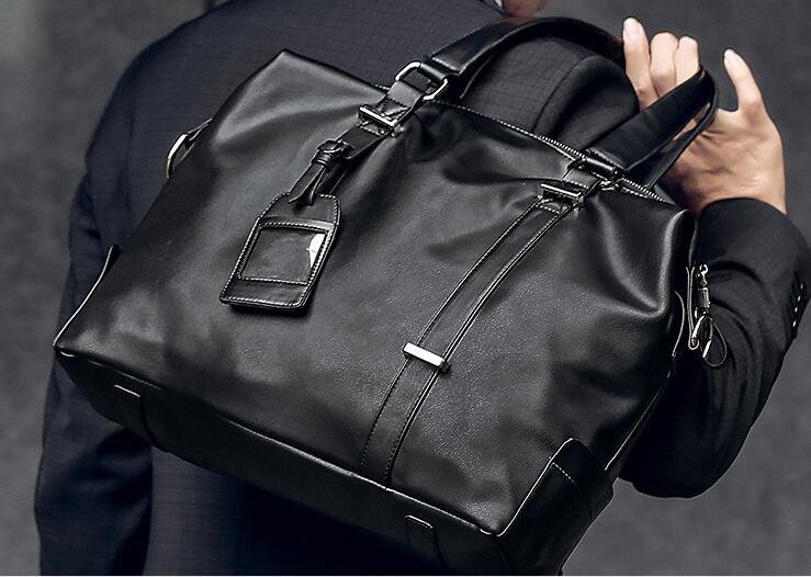 FINDSENSE品牌 韓國 新款 FIN韓國出品 包款 時尚 男士百搭 手提包 挎包 潮流