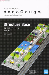 ☆勳寶玩具舖【現貨】日本河田積木 nanoGauge nGSC_003 基礎 建築結構 Structure Base