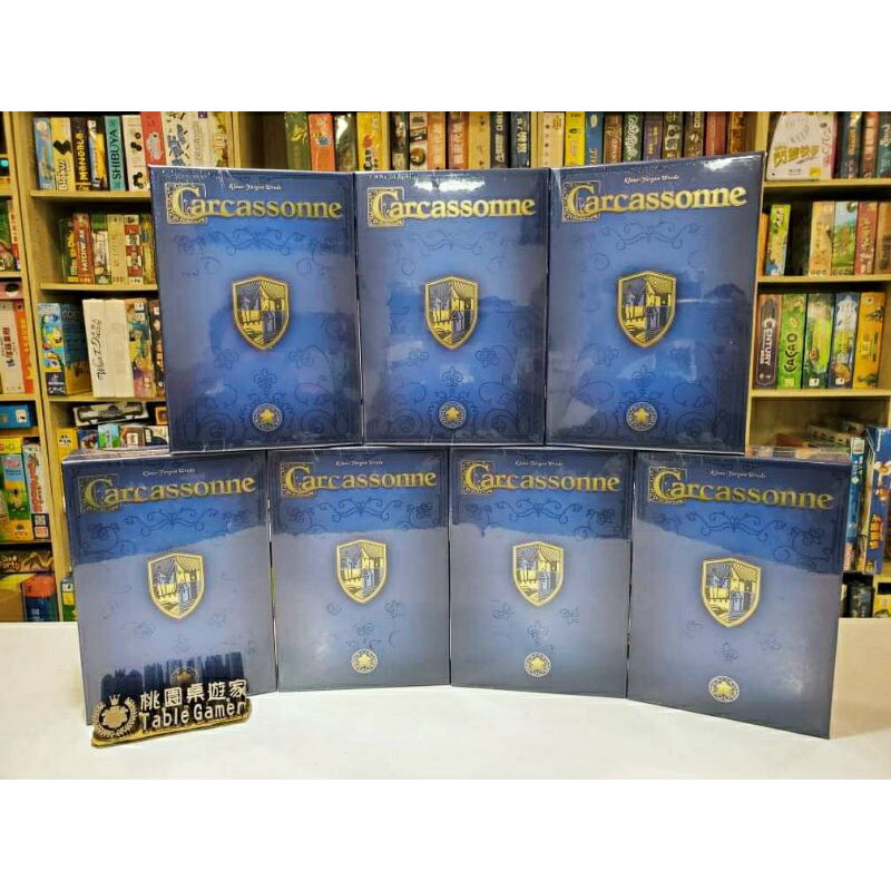 【桃園桌遊家】卡卡頌二十週年紀念版 卡卡頌20週年紀念版 繁體中文版【含限量臺灣地圖擴充】『正版桌遊』