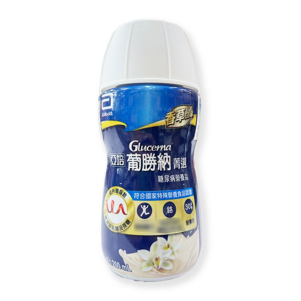 {亞培}葡勝納SR-香草塑膠瓶 200ml*24罐/箱   *小柚子*