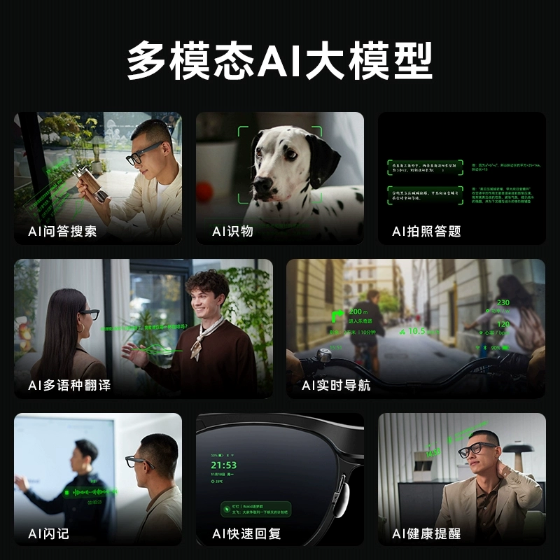 Rokid Glasses 智能AR眼鏡 Bolon暴龍聯名 AI語音助手 即時翻譯 導航 1200萬畫素 國際版本 7