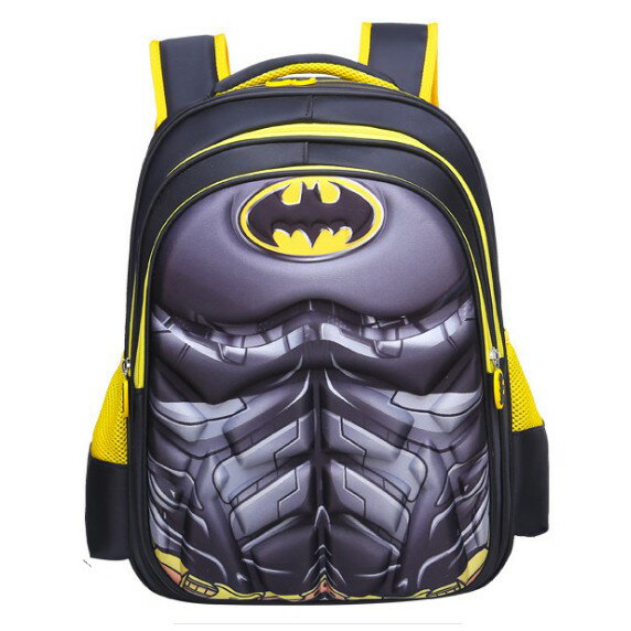 櫻桃嚴選 大班/國小1-6年級 英雄聯盟護脊護背 卡通國小書包 雙肩書包 小學生書包 蜘蛛人 蝙蝠俠 美國隊長 超人 2