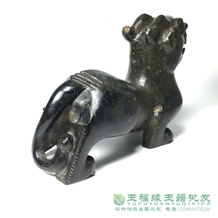 J2525 旧家収蔵 古玩 紅山文化【隕石】 置物 iDD