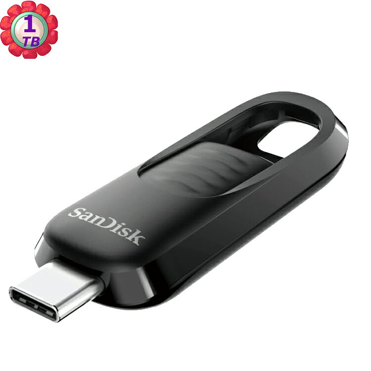 SanDisk 1TB 1T Ultra Slider Type-C SDCZ480-1T00 400MB/s USB 3.2 CZ480 隨身碟｜APP賺6%點數回饋