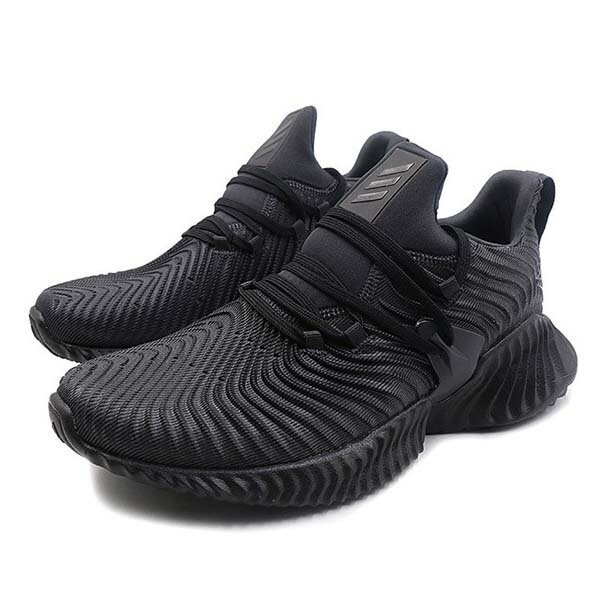 【ADIDAS】alphabounce instinct m 慢跑鞋 黑色 男鞋 -D96805