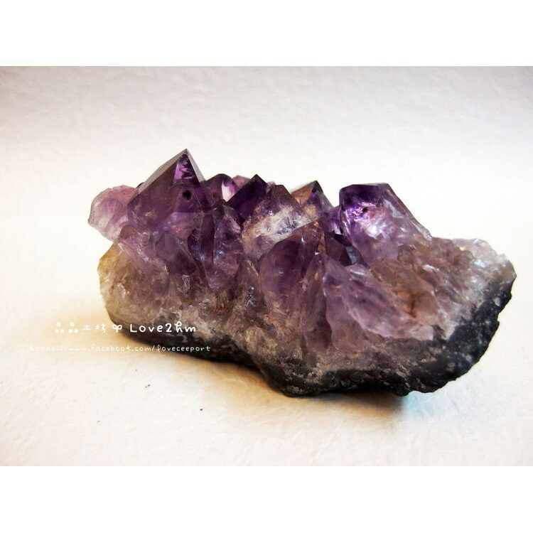 紫晶簇PQ428105/紫水晶 /水晶飾品/ [晶晶工坊-love2hm]
