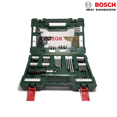 BOSCH 勝利91配件組 91件 (附附棘輪起子/伸縮磁鐵棒)鑽頭 鑽尾 木 鐵 水泥 起子 套件組 工具組