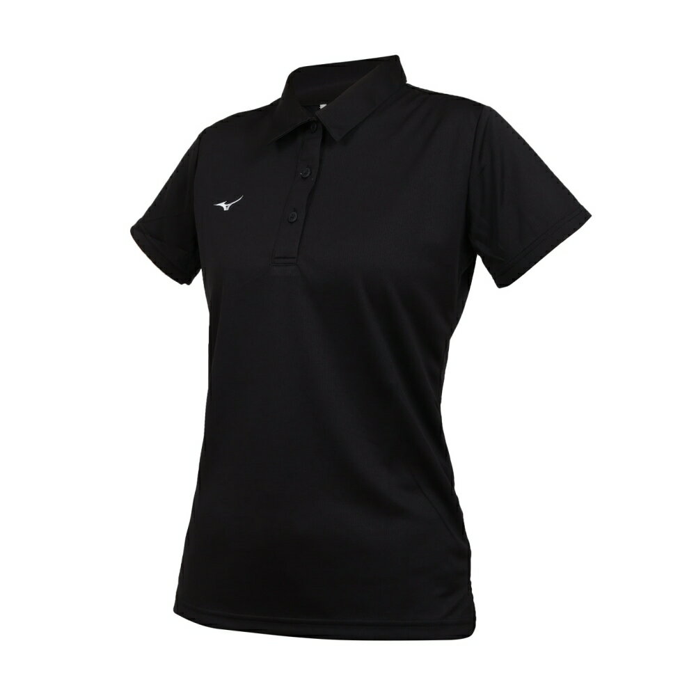 MIZUNO 女短袖POLO衫(免運 吸濕排汗 抗UV 臺灣製 上衣 休閒 慢跑「32TAC31809」≡排汗專家≡
