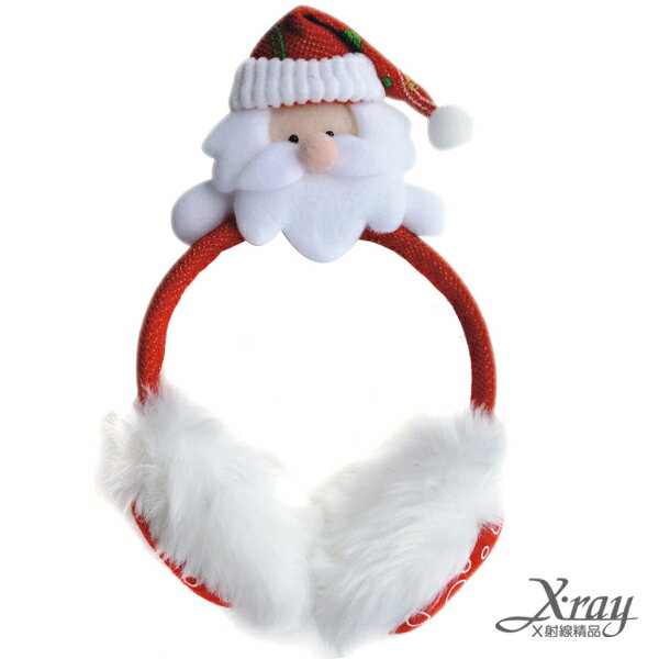 <br/><br/>  X射線【X027150】聖誕帽老公公耳罩，聖誕節/聖誕擺飾/聖誕佈置/聖誕造景/聖誕裝飾<br/><br/>