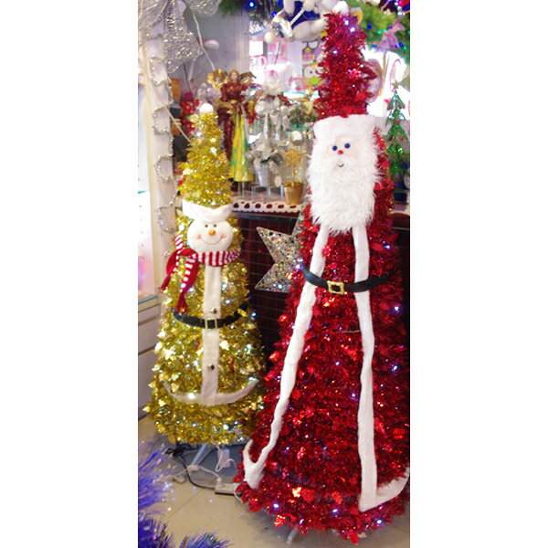 5尺發光折疊雪人，聖誕燈飾/聖誕佈置/擺飾/掛飾/造型燈/LED燈，X射線【X317004】