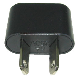 八字型轉接頭 (黑)