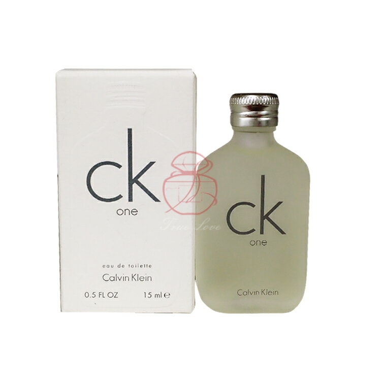 CK ONE 淡香水 15ML ☆真愛香水★