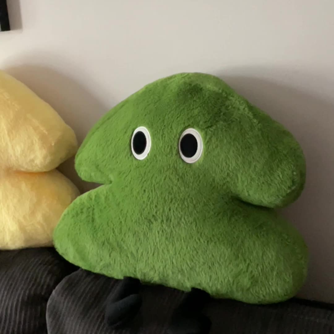 創意小樹靠枕 沙發靠墊毛絨聖誕禮物松樹抱枕生日禮物【淘夢屋】