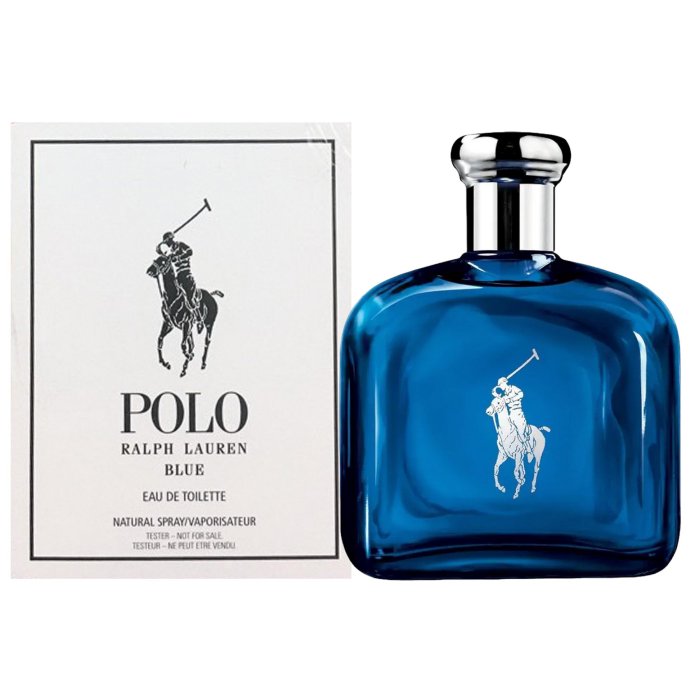 【名美香氛】Ralph Lauren Polo Blue 藍色馬球男性淡香水 Tester 125ml