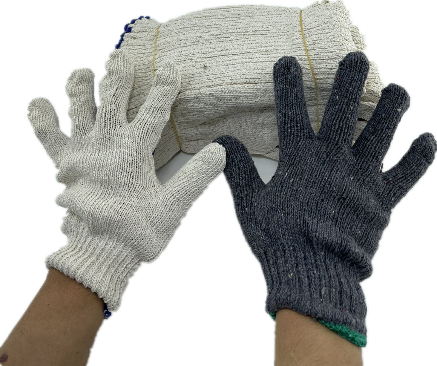 棉紗手套(20兩)1打6雙 台灣製造工作手套 土木工程手套 作業手套 萬用棉紗手套 工地手套 園藝手套 綿紗手套 耐磨耐用 現貨(伊凡卡百貨)