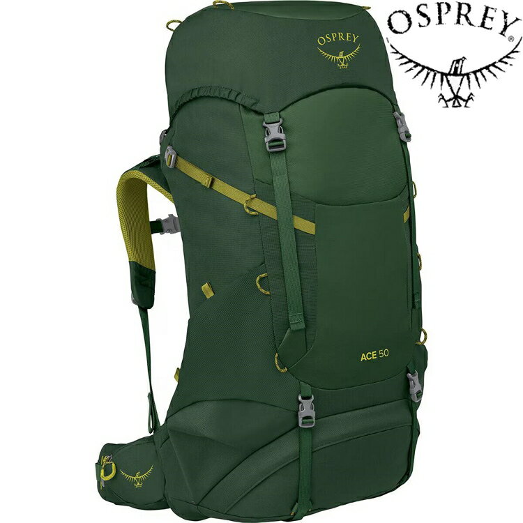 Osprey Ace 50 登山背包 8-14 歲 兒童款 50L 綠冠葉綠 Green Canopy