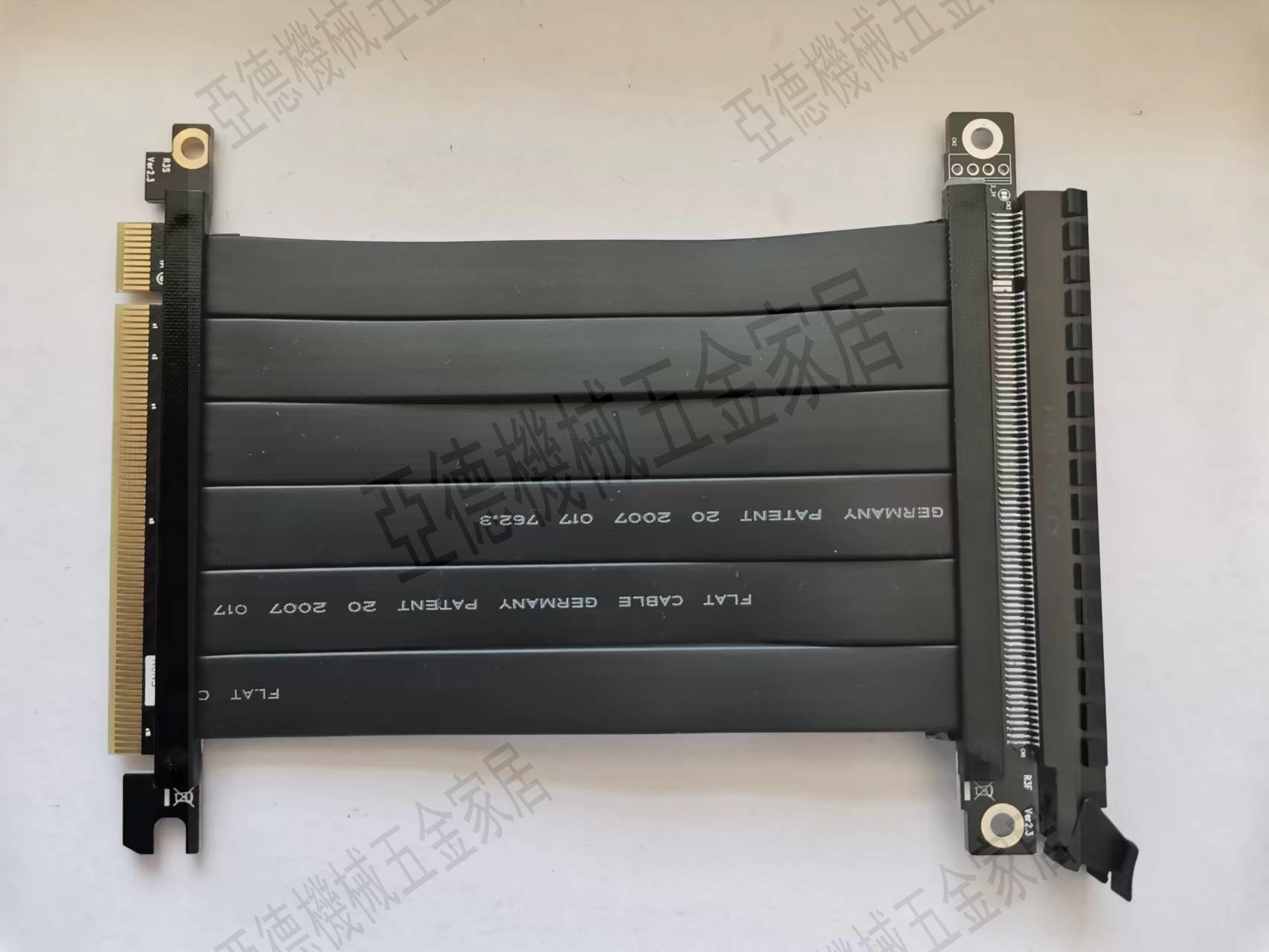 老廠PCI-E3.0轉接延長線3060顯示卡pcie16x轉16X公母加長連線保護線【亞德機械五金家居】