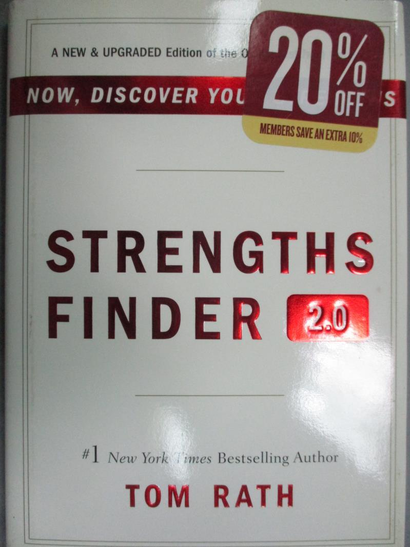 【書寶二手書T3／財經企管_GSO】StrengthsFinder 2.0_Tom Rath