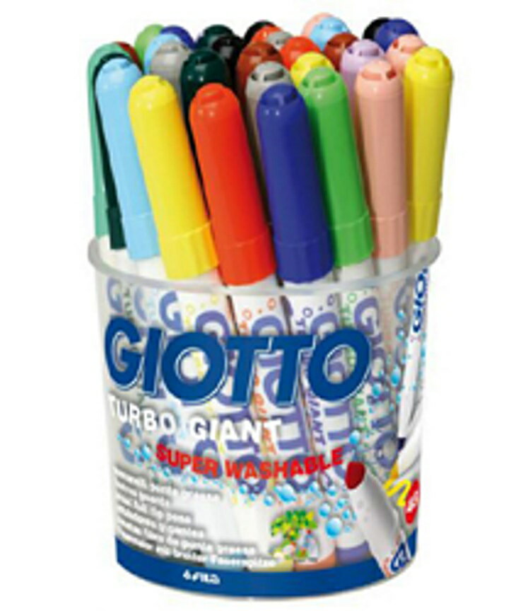 義大利 GIOTTO 超好洗粗細雙效彩色筆(12色36支) 0