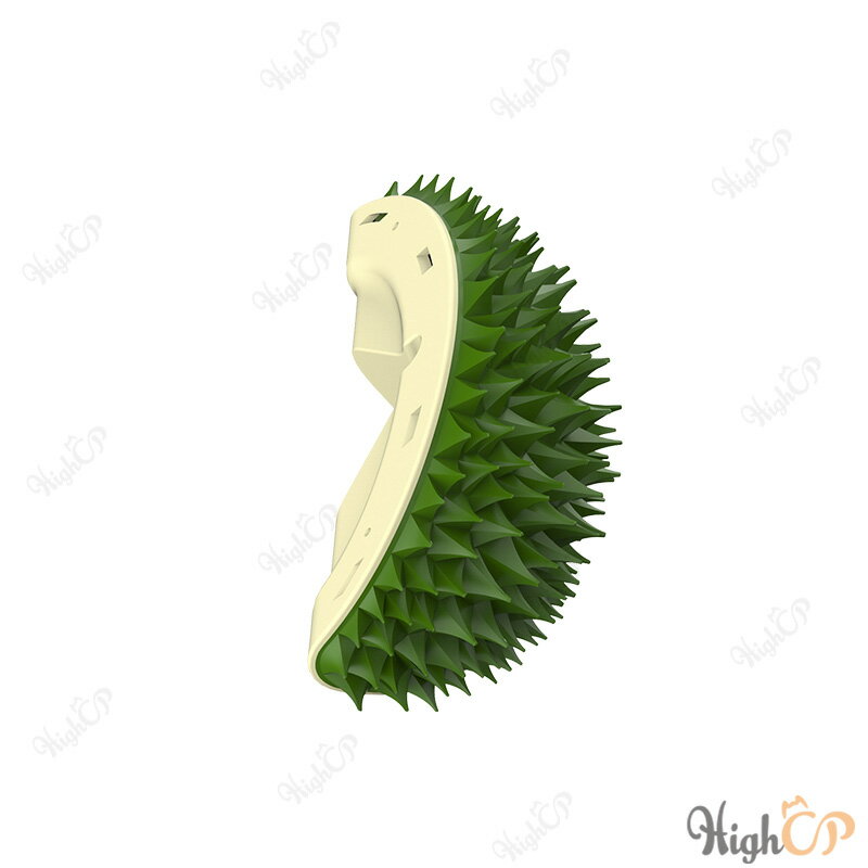 榴槤造型梳 多功能榴槤玩具 蹭毛器 榴槤蹭毛器 除毛梳 榴槤蹭癢梳 理毛梳 貓除毛梳 貓玩具【23030121】 0