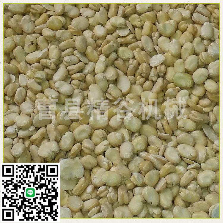 全自動蠶豆幹法脫皮機 白鳳豆脫皮扒皮機設備 蠶豆分瓣機設備