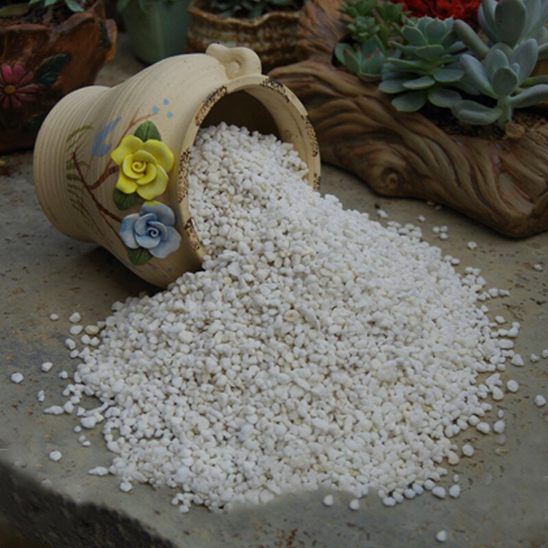 珍珠巖養花用大顆粒通用型蛭石扦插顆粒育苗多肉基質養花用園藝