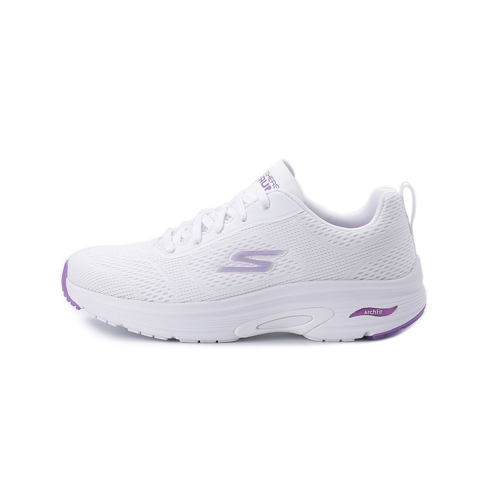 SKECHERS GO RUN ARCH FIT 綁帶運動鞋 白 128953WPR 女鞋