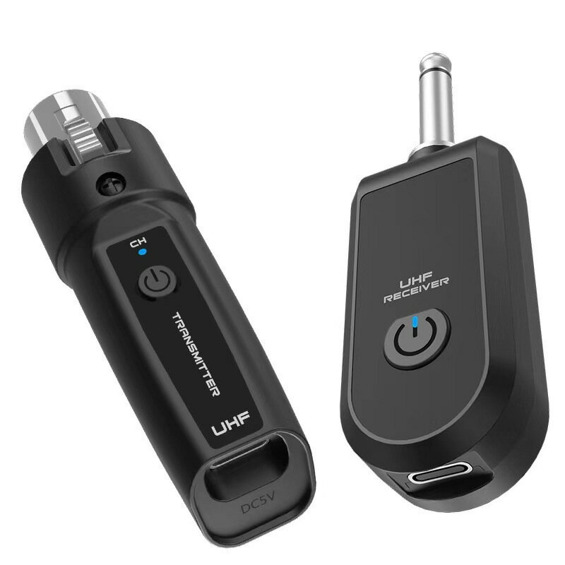 有線轉換無線話筒系統發射接收器樂器動圈手持麥克風2.4G手雷【Snowbelle優選】