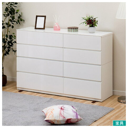 ◎矮整理衣櫃 斗櫃 QUESS 140-4LC WH NITORI宜得利家居 0
