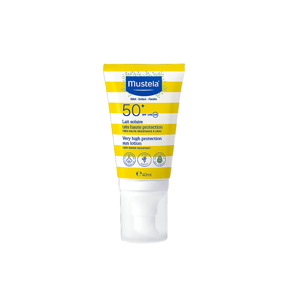 Mustela 慕之恬廊 高效性兒童防曬乳40ml【悅兒園婦幼生活館】