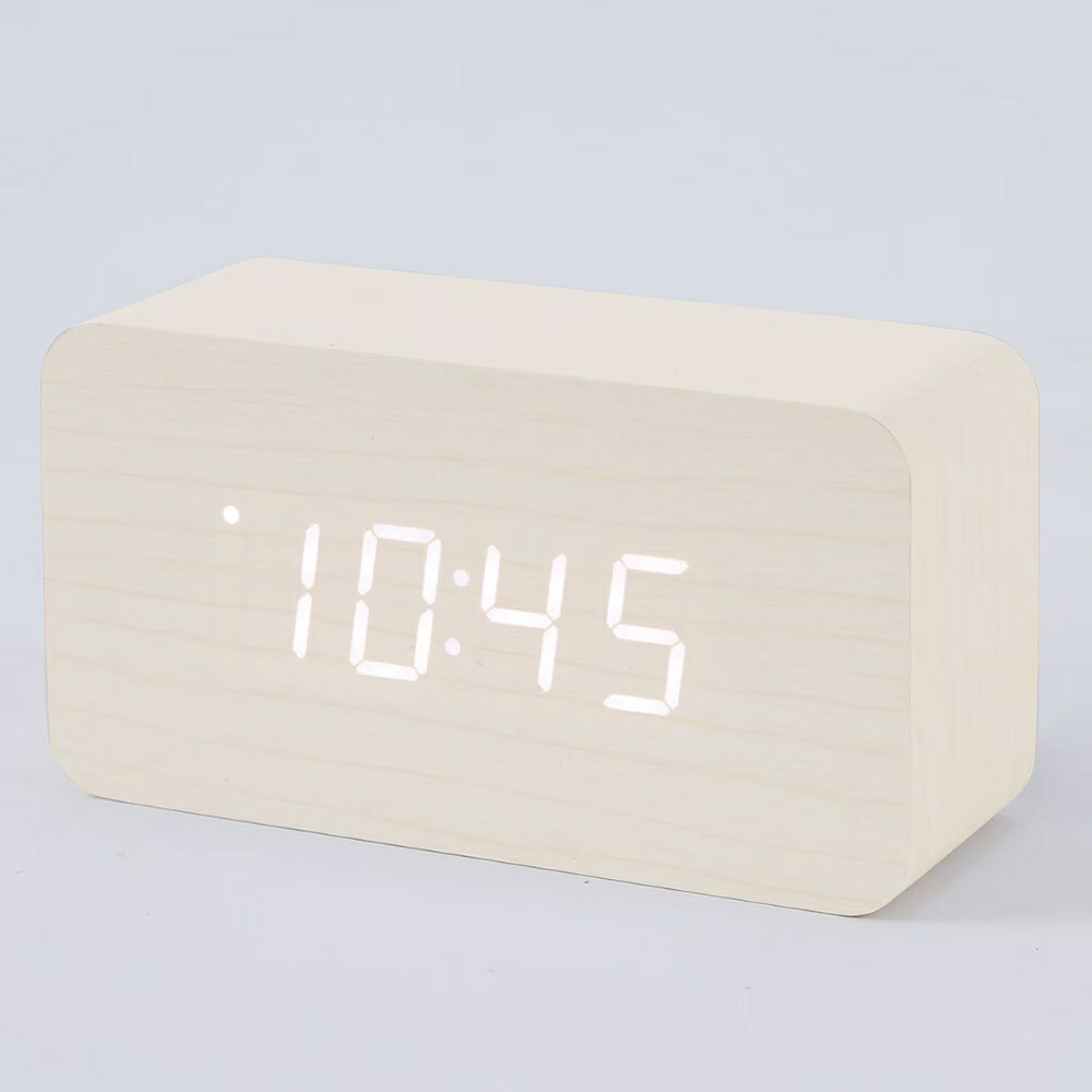 【DECO HOME商品】LED數位置鐘 時鐘 M WH 001SW(DH) NITORI宜得利家居