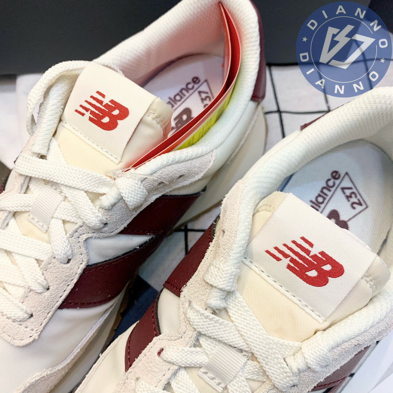 帝安諾-實體店面New Balance NB 237 卡其酒紅焦糖底327 延續新款休閒