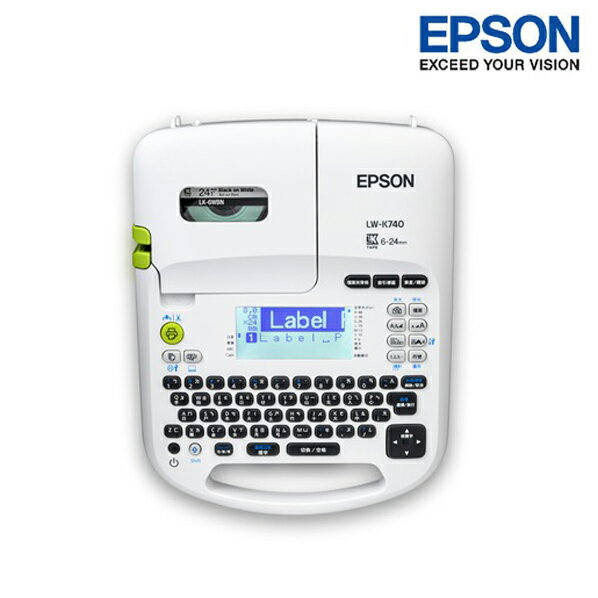 EPSON LW-K740 手持式商用入門標籤機 標籤機 標籤打印機 標籤列印機 條碼列印 可連接PC