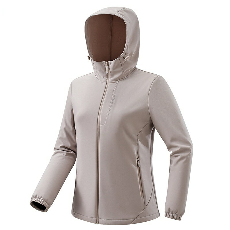 【巴黎精品】衝鋒衣防風外套-連帽防水防刮加絨男女夾克10色a1gw24