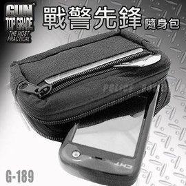 【【蘋果戶外】】GUN TOP GRADE G-189 多功能 mini 隨身小物袋勤務腰包戰術腰包任務袋 G189