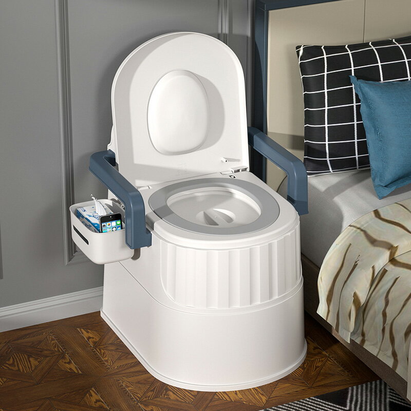 老人坐便器 家用 移動馬桶衛生間 便攜式 孕婦女 專用 室內尿桶便桶便盆
