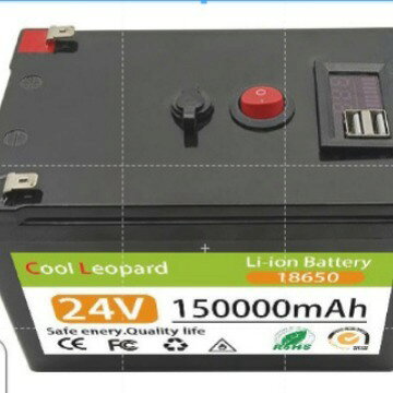 24V150Ah 6S3P 18650鋰電池組適用於噴霧器 手推車 兒童電動車電
