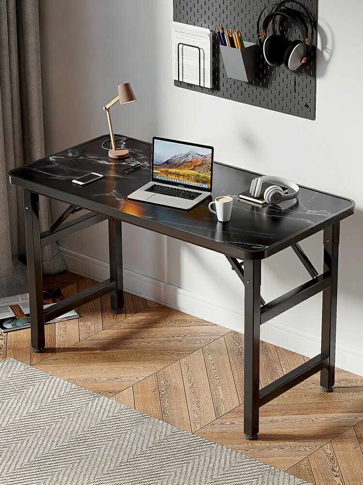 可折疊電腦桌臺式免安裝書桌家用簡約辦公桌臥室簡易學生學習桌
