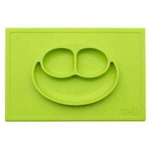 美國 EZPZ HAPPY MAT 快樂防滑餐盤-青蘋綠
