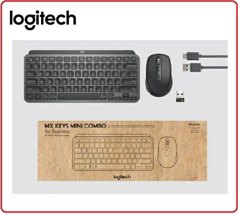 Logitech 羅技SignatureMX KEYS MINI COMBO 無線鍵盤滑鼠組繁體中文版