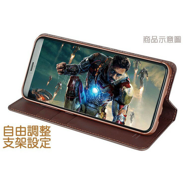 【真皮吸合皮套】IPhone 12 Pro 6.1吋 隱藏磁扣 側掀 翻頁 支架 斜立 軟殼 7