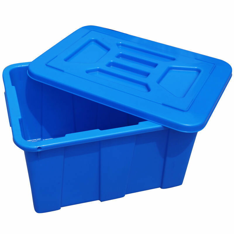 水箱塑料長方形加厚家用蓄水大容量養龜魚水産箱泡瓷磚方桶週轉箱