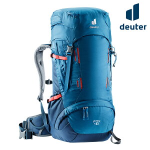 Deuter FOX 拔熱透氣背包 3611221 藍-深藍/40+4L
