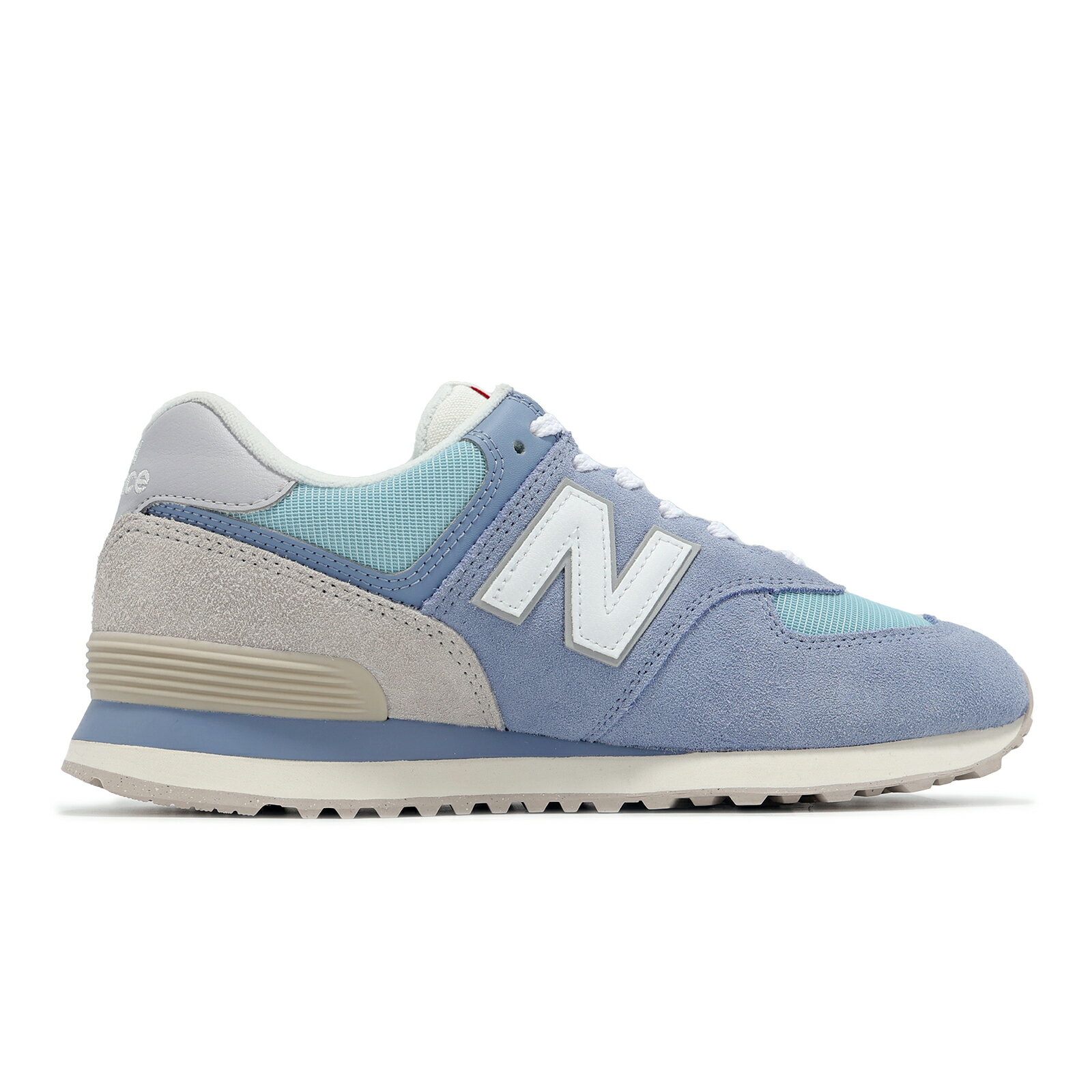 New Balance NB 休閒鞋 574 男鞋 女鞋 藍 灰 麂皮 經典 情侶鞋 NB U574BLG-D 1