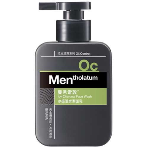 曼秀雷敦 男士冰振活炭潔面乳 150ml