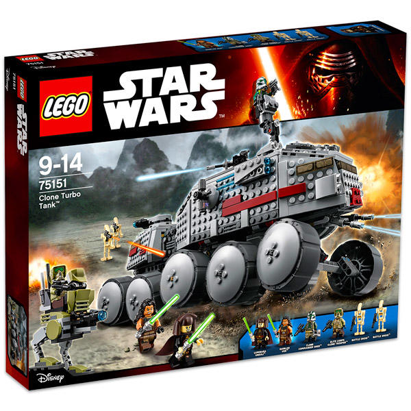 ☆勳寶玩具舖【現貨】LEGO 樂高 Star Wars 星際大戰 系列 75151 Clone Turbo Tank